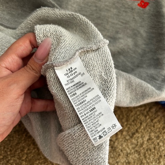 Vintage Nike SB Grey Blue Slouchy Crewneck - Picture 3 of 3